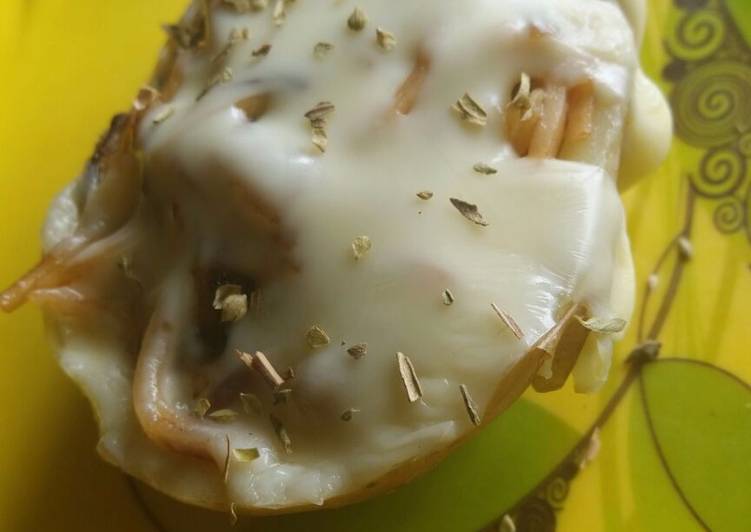 Recipe of Super Quick Homemade Noodles stuffed Potato