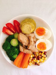 Hình của món Eat clean lunch.