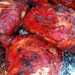 A picture of Chicken Tandoori bbq :).