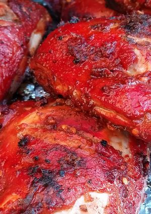 A picture of Chicken Tandoori bbq :).
