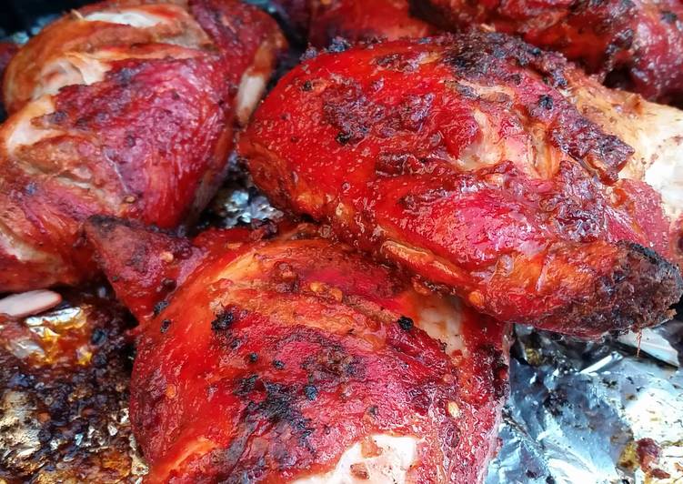 Easiest Way to Prepare Super Quick Homemade Chicken Tandoori bbq :)