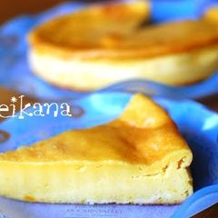 A picture of Super Easy Rich Kabocha Pudding Cake with Pancake Mix.