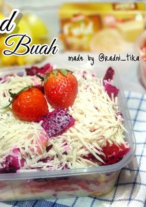 Foto resep Salad buah ekonomis tanpa yougrt