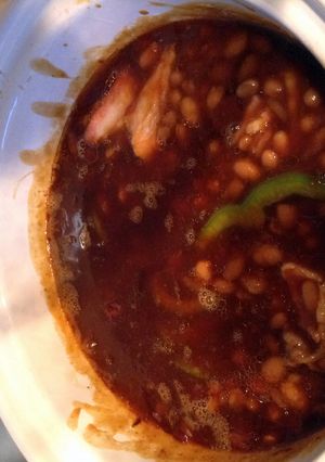 A picture of Potluck Beans.