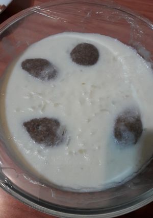 صورة لوصفة كبة بلبن