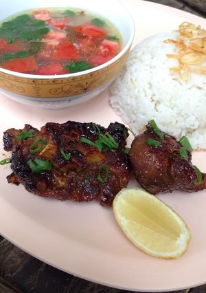 Foto resep Sup buntut bakar
