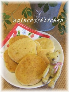 A picture of Easy Snack Made in 5 Minutes! Banana Pancake.