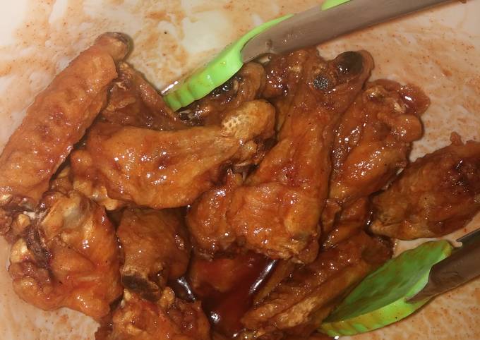 Honey chipolte wings