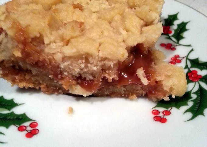 Recipe of Homemade Salted Carmel Butter Bars