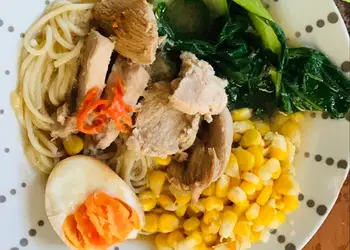 Resep Mudah Hakata diet ramen ajitsuke tamago Enak Bergizi