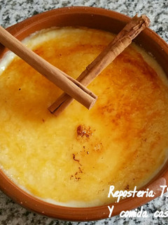 Una foto de Crema catalana