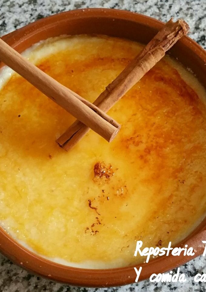 Una foto de Crema catalana