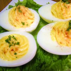 Deviled Eggs for Parties and Events A picture of Deviled Eggs for Parties and Events.