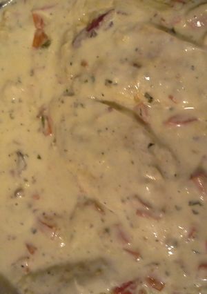 A picture of Chicken scaloppine.