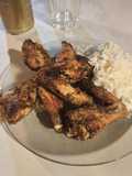 Alitas de pollo crujientes en airfryer