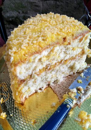A picture of AMIEs Geleen Yema Cake.