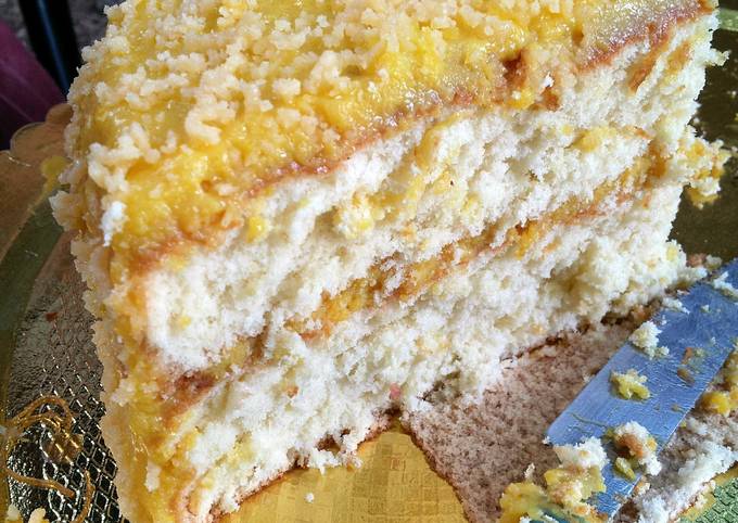 Recipe of Andrew Copley AMIEs Geleen Yema Cake