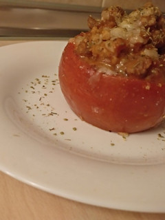 Una foto de Tomates rellenos
