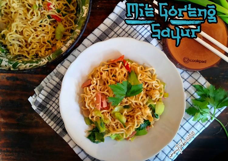 Resep 🌸Mie Goreng Sayur Anti Gagal