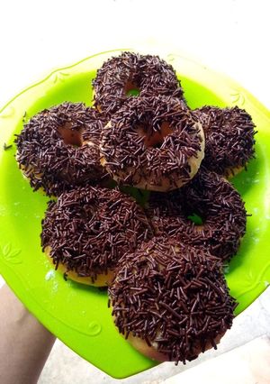 Foto resep Donat empuk tanpa ulen tanpa mixer