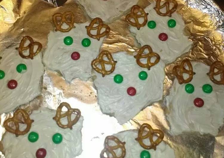 Sugar reindeer cookies