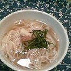 A picture of Umeboshi-Nyumen Noodles - When You're Sick or Fighting Summer Fatigue.
