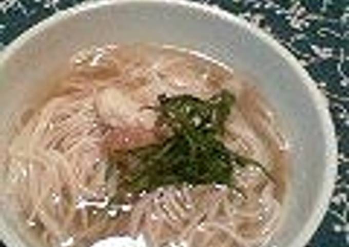 Umeboshi-Nyumen Noodles - When You're Sick or Fighting Summer Fatigue