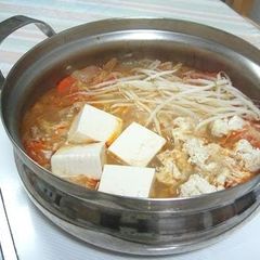 A picture of Kimchi Miso Hot Pot.