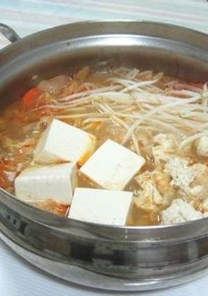 A picture of Kimchi Miso Hot Pot.