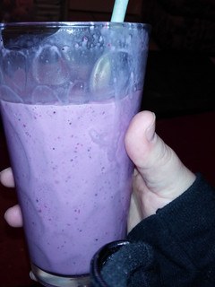 A picture of Purple Delish Smoothie.