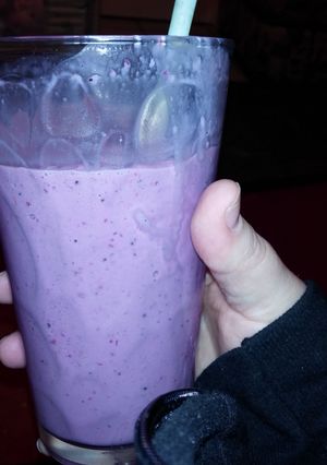 A picture of Purple Delish Smoothie.