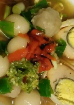 Foto resep Cilok telor kuah lada