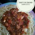 Spaghetti Saos Homemade