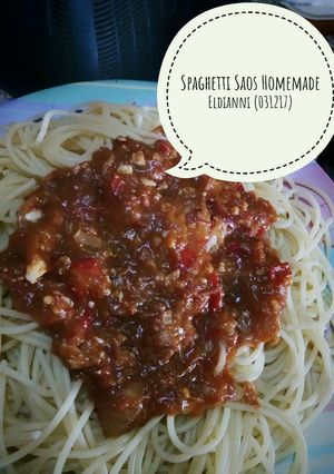 Foto resep Spaghetti Saos Homemade