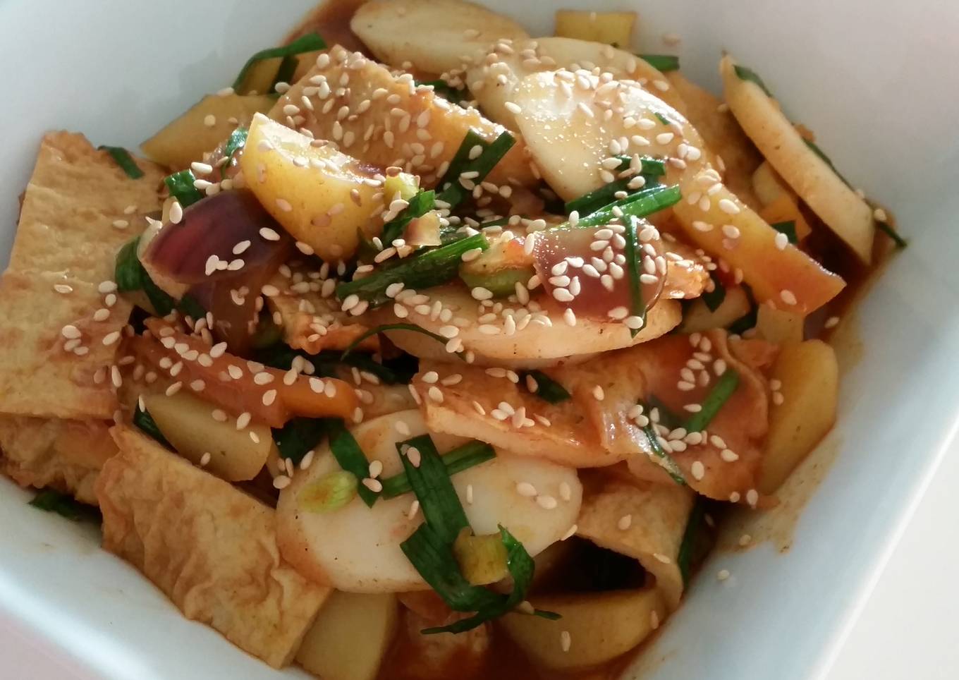 Steps to Make Favorite Korean dukbokgi