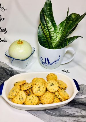 Hình của món Bánh quy vị tôm rong biển.