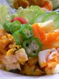 Kabocha Squash Salad With Camembert Cheese