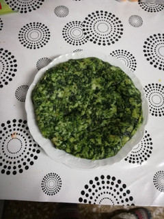 Una foto de Tortilla / Pastel de espinacas y merluza