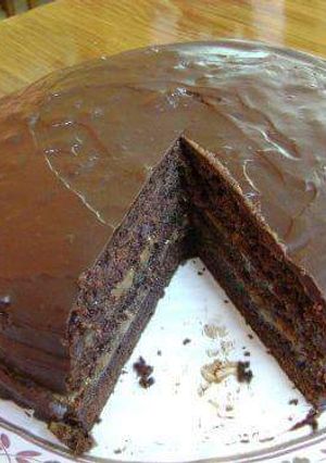 Una foto de Torta de chocolate húmeda