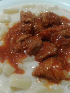 Egyszerű krumplifőzelék recept fotója