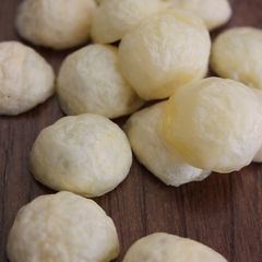 A picture of Cheese Cookies Made with Just 1 Slice of Cheese.
