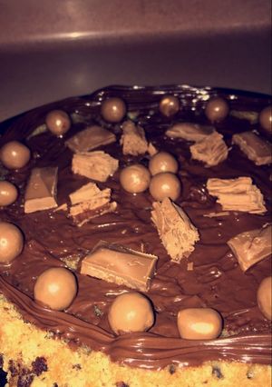صورة لوصفة كيكة الكوكيز