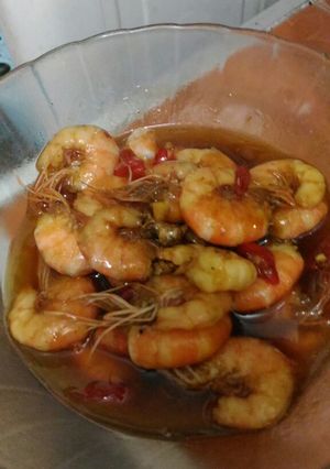 Foto resep Udang pedas manis super simple