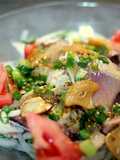 Seared Bonito with Garlic