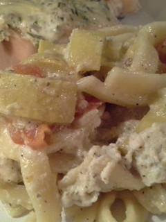 A picture of SUMMER SQUASH PASTA.