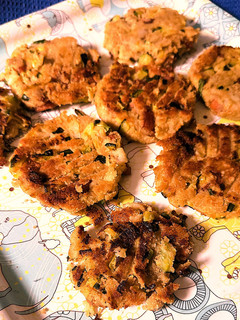 Foto di Burger di zucchine
