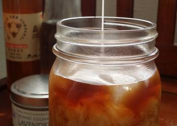 Ultimate, Prepare Lavender Honey Vanilla Iced Coffee Home Style