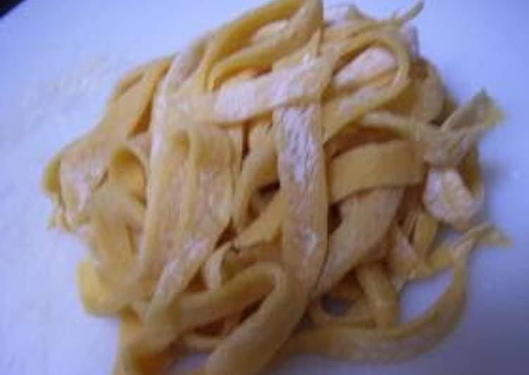 Recipe of Perfect Super Easy Chewy Homemade Pasta without a Machine