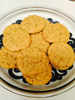 A picture of Peanut Butter Cookies With A Twist!.