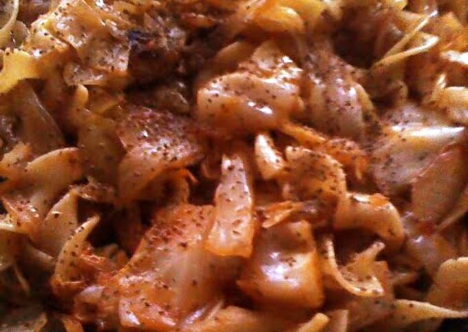 Recipe of Favorite Lulu's Fried Cabbage And Noodles